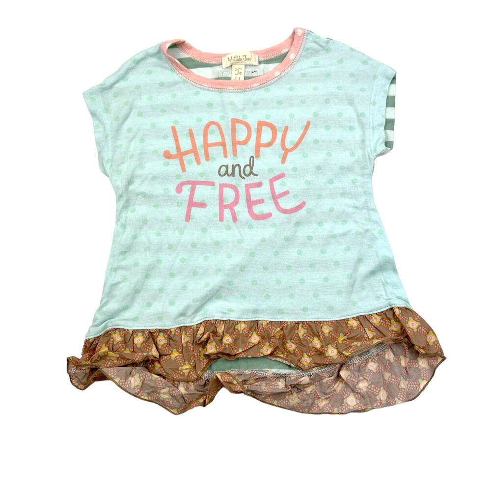 Matilda Jane Happy & Free Graphic Tee